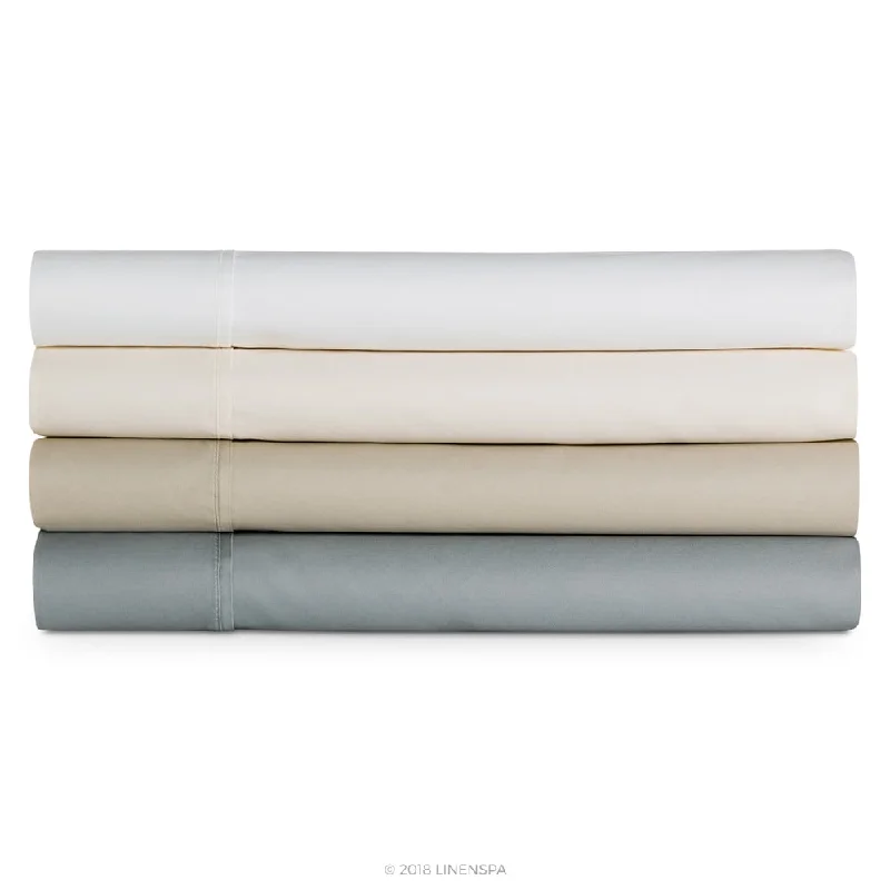 Anti - Pill Microfiber Sheets for a Smooth AppearanceCarbon Loft Clarke 600 Thread Count Soft Cotton Blend Bed Sheet Set