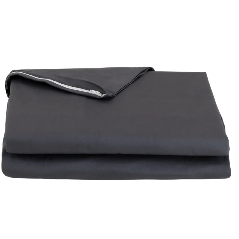 Anti - Pill Microfiber Sheets for a Smooth AppearanceFuton Cover Sheets - Zippered - Dark Gray