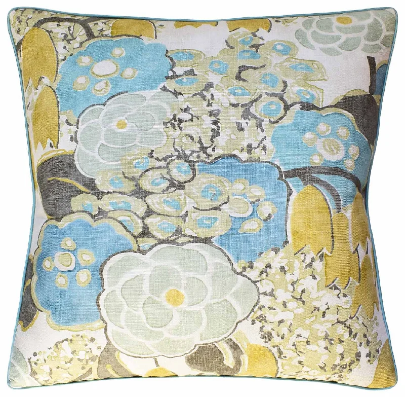 Silk Pillows for Smooth Skin and HairLaura Sage & Gold Decorative Pillow Ryan Studio