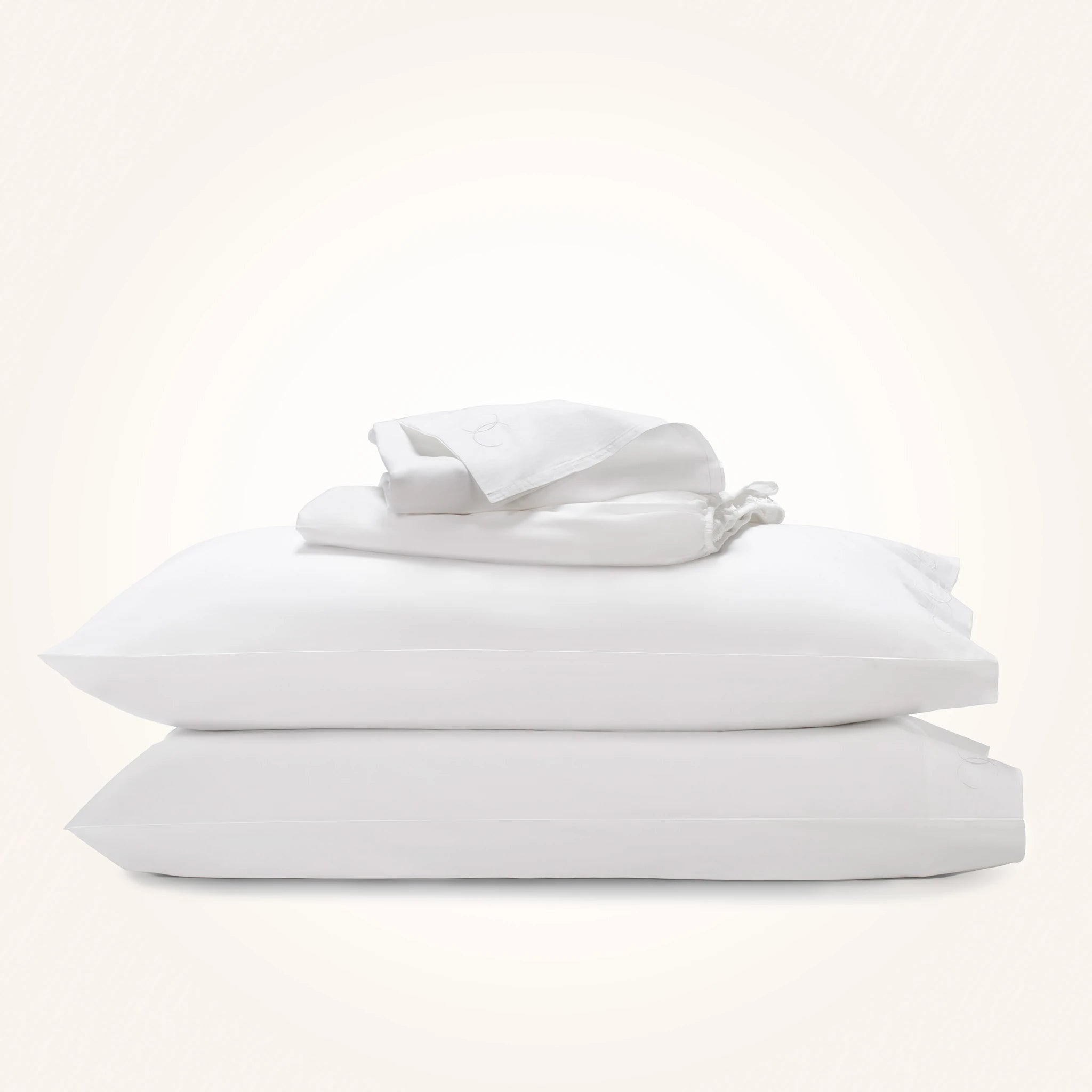 Thermal - Regulating Bamboo Sheets for All - Season ComfortSignature Embroidered Sheet Set