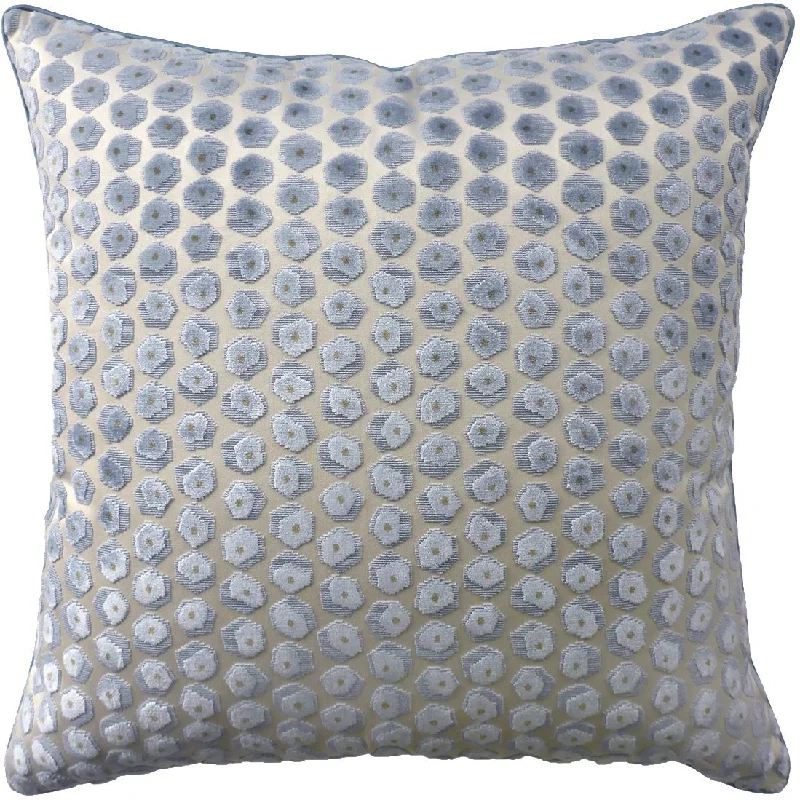 Velvet Pillows for a Touch of EleganceGem Velvet Aqua Pillow