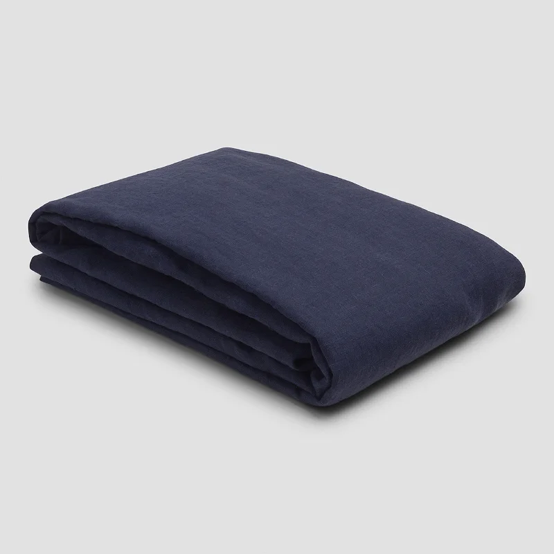 Linen - Cotton Blend Sheets for a Natural and Versatile OptionAtlantic 100% Linen Flat Sheet