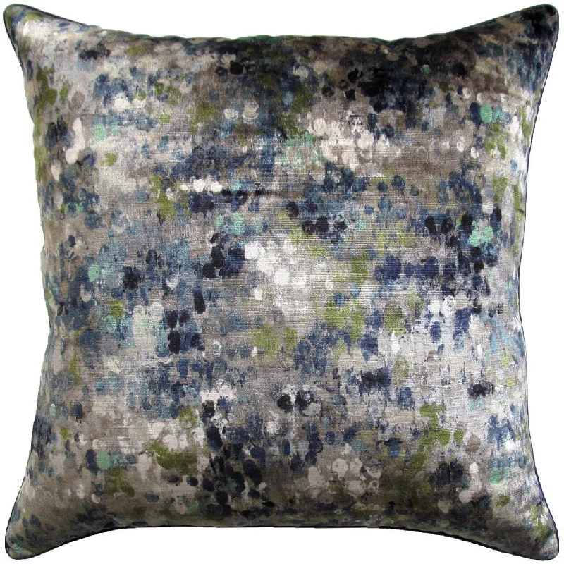 Hypoallergenic Pillows for Allergy SufferersPainted Velvet Turquoise Pillow