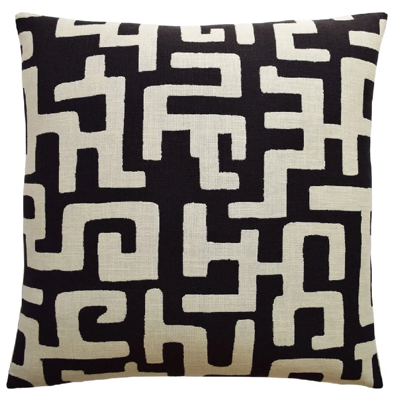 Cotton Pillows for Natural ComfortArmano Noir Decorative Pillow