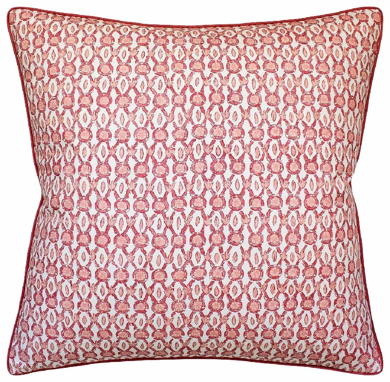 Memory Foam Pillows for Neck SupportGalon Print Coral Decorative Pillow Ryan Studio