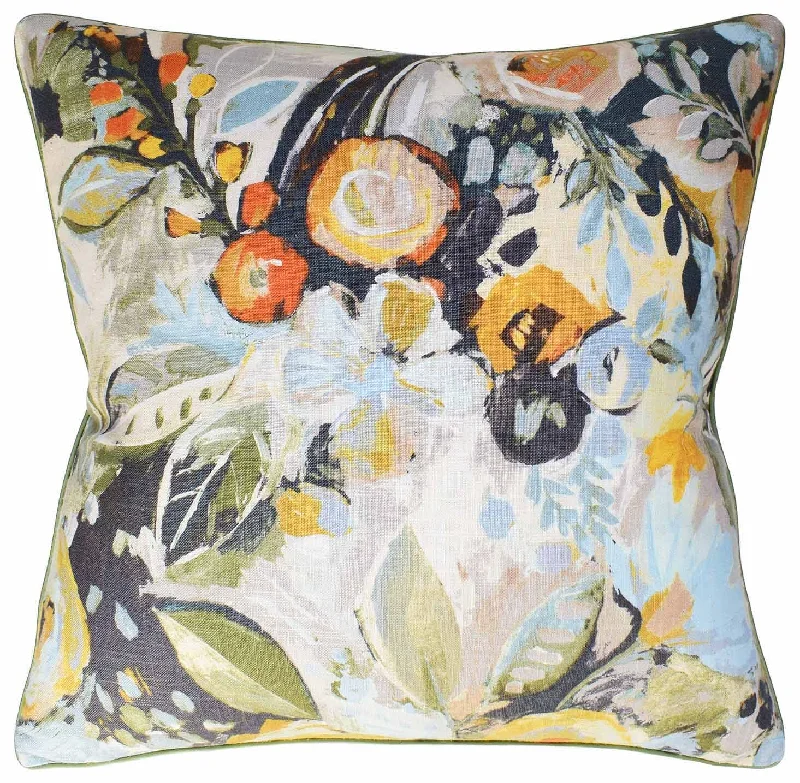 Velvet Pillows for a Touch of EleganceCovent Garden Natural Decorative Pillow Ryan Studio