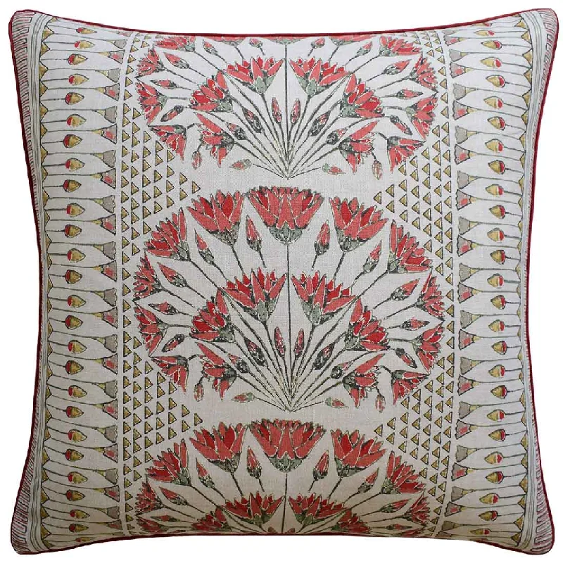 Adjustable Pillows for Customized ComfortCairo Spicy Coral Pillow by Ryan Studio