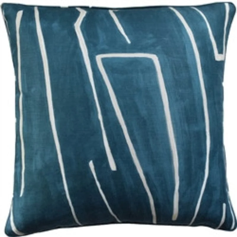 Feather Pillows for a Luxurious SleepGrafitto Teal Pillow