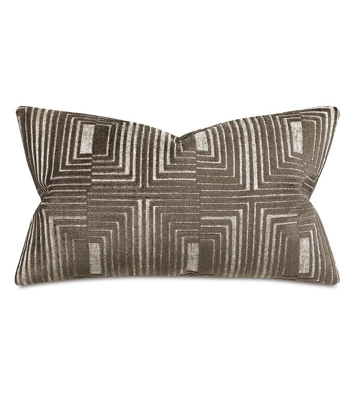 Velvet Pillows for a Touch of EleganceFacade Art Deco Decorative Pillow