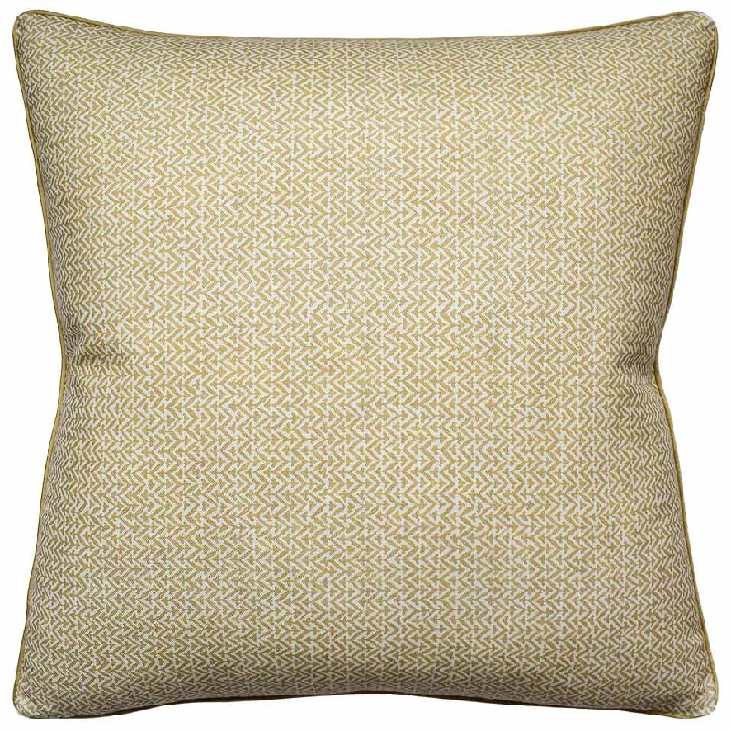 Silk Pillows for Smooth Skin and HairTilly Ochre Decorative Pillow Ryan Studio