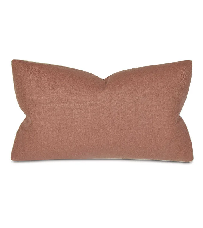 Firm Pillows for Side SleepersRidge Linen Decorative Lumbar