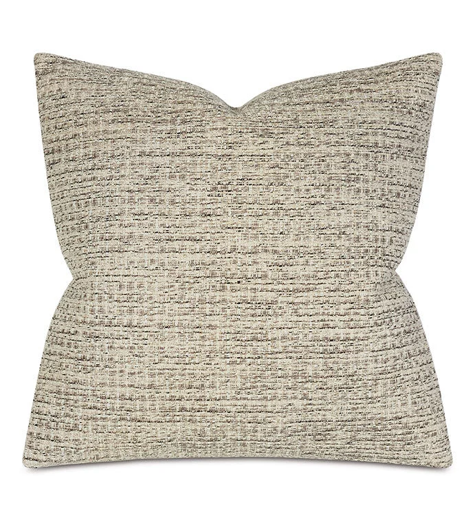 Square Pillows for Modern Home DecorRidge Woven Decorative Pillow