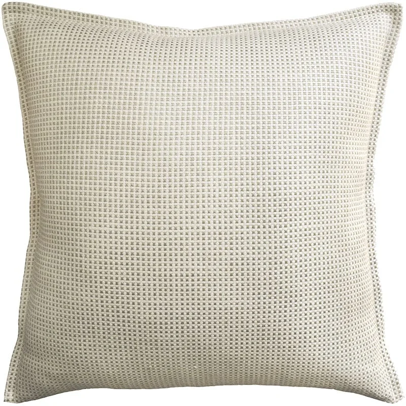 Silk Pillows for Smooth Skin and HairKumano Weave Ivory & Linen Pillow