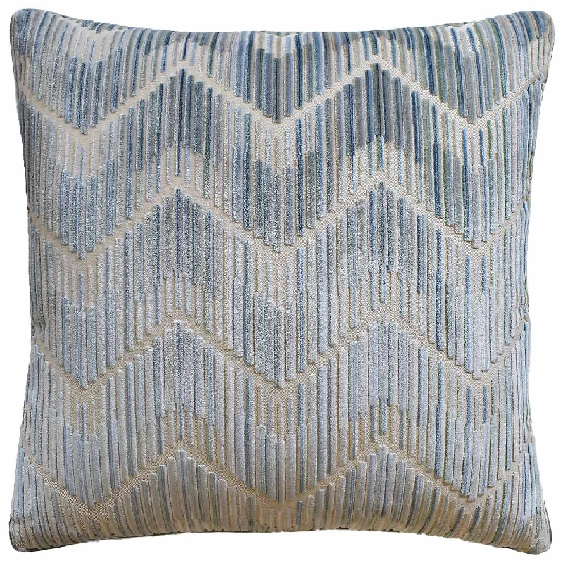 Adjustable Pillows for Customized ComfortHilo Chambray Decorative Pillow Ryan Studio