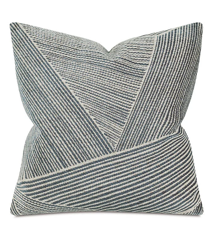 Hypoallergenic Pillows for Allergy SufferersBezel Multidirectional Stripe Decorative Pillow