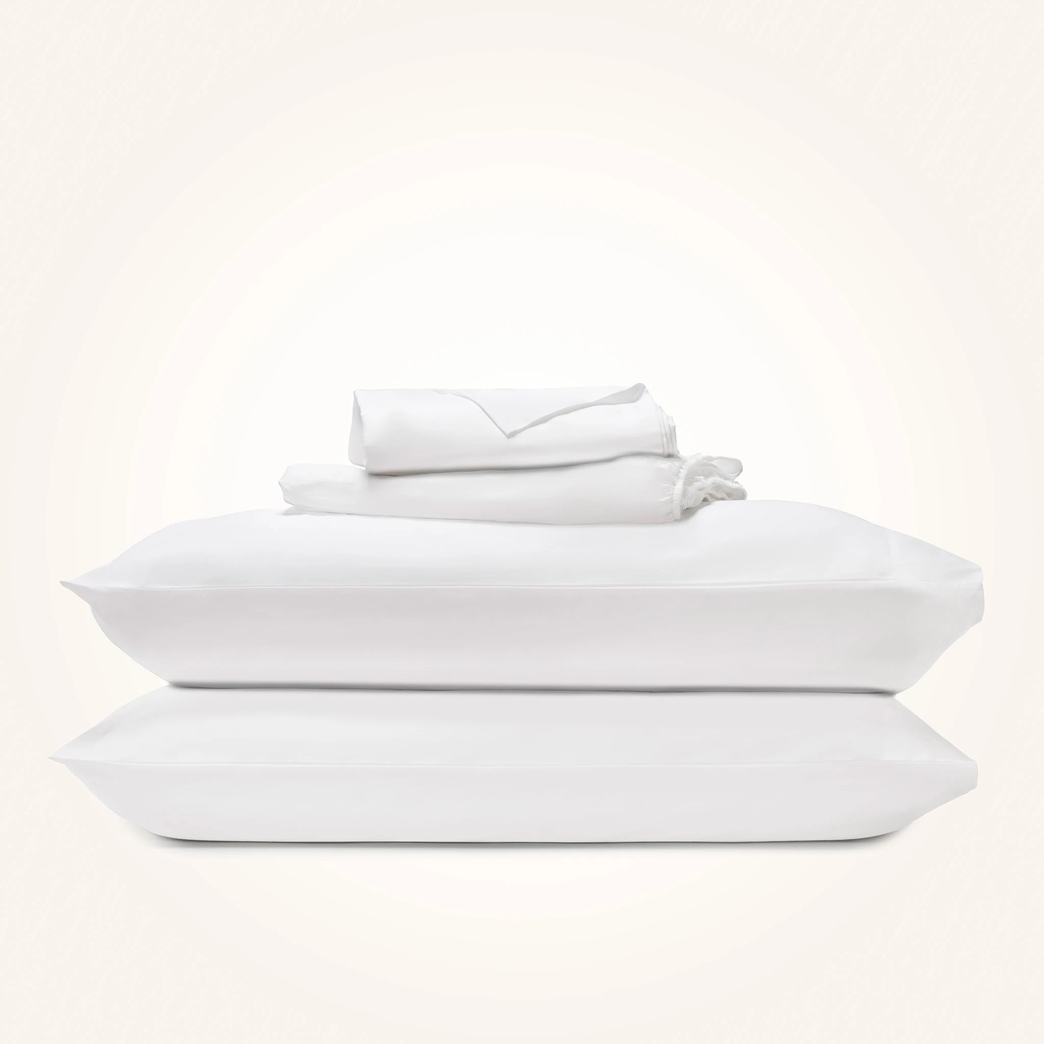 Fitted Sheets with Reinforced Corners for Long - Lasting UseSolid Dyed Sheet Set