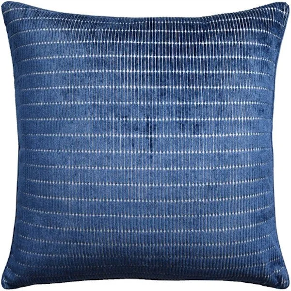 Soft and Fluffy Pillows for Bedroom ComfortTally Stripe Indigo Pillow