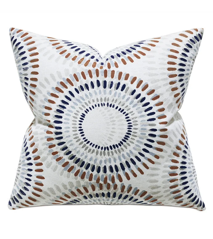 Round Pillows for Boho-Style InteriorsFilmore Geometric Decorative Pillow