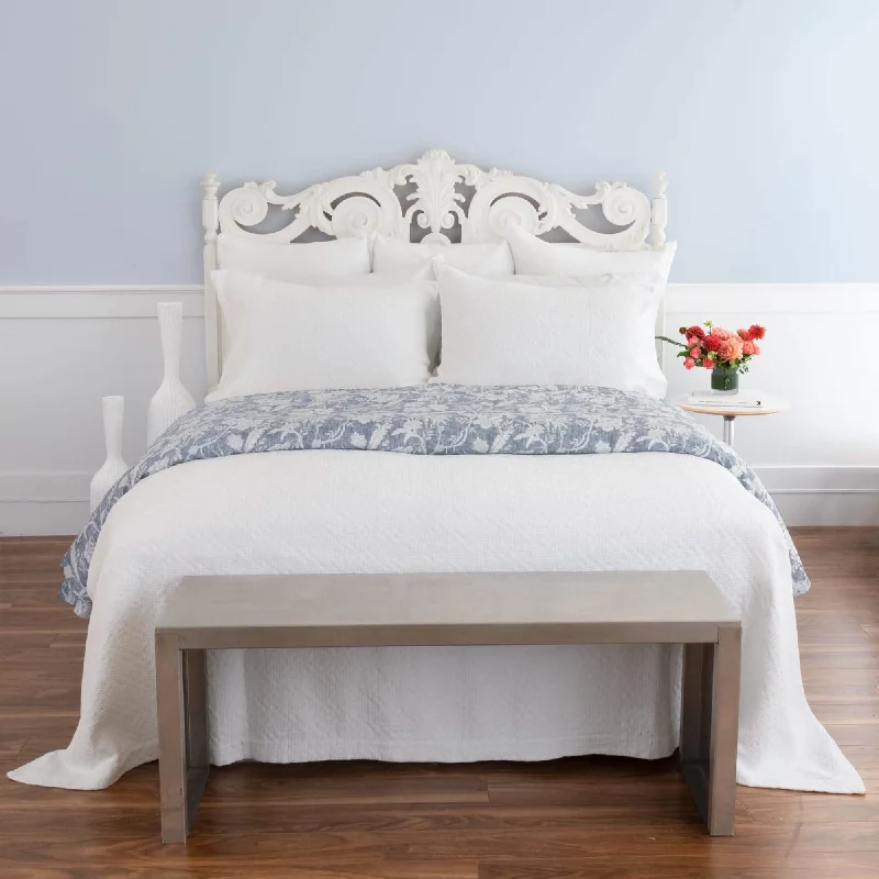 Quilted Cotton Sheets for a Warm and Inviting BedRochelle Matelassé