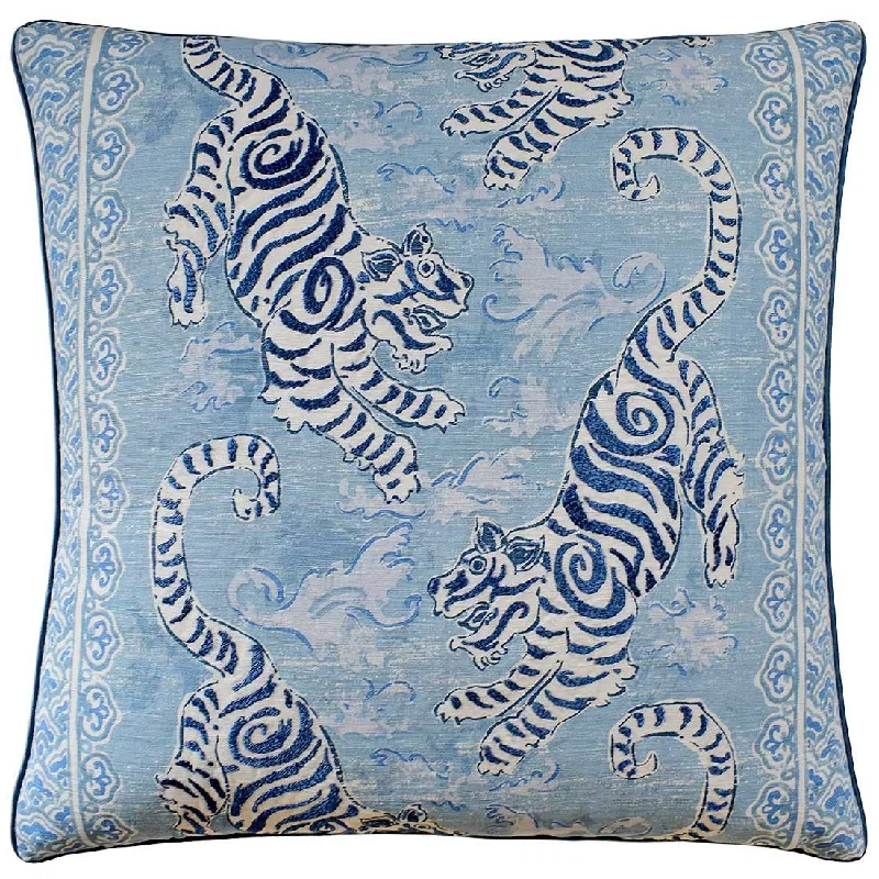 Round Pillows for Boho-Style InteriorsBongol Print Sky Pillow by Ryan Studio