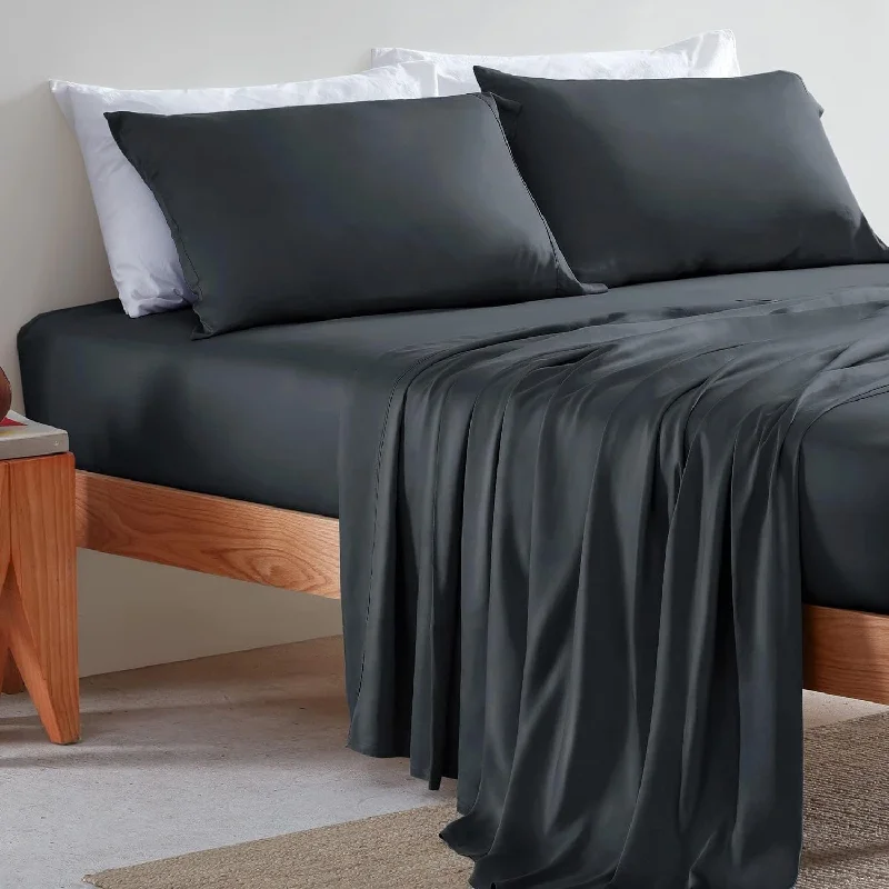 Thermal - Regulating Bamboo Sheets for All - Season ComfortSLEEP ZONE Luxury Cooling Sheets Set