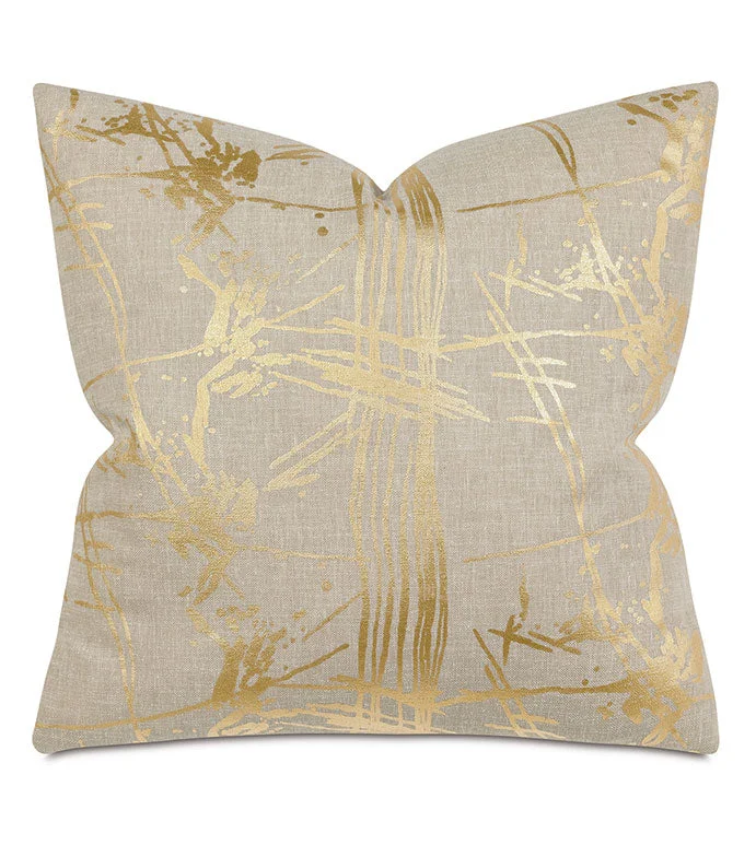 Firm Pillows for Side SleepersIthaca Painterly Decorative Pillow