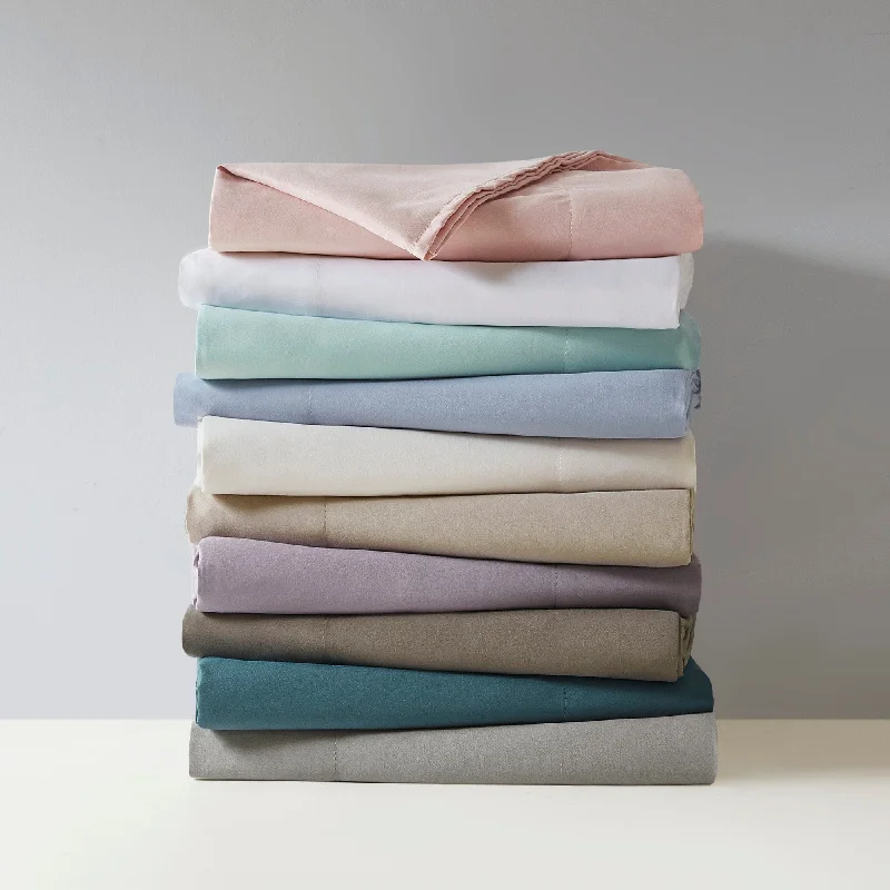 Thermal - Regulating Bamboo Sheets for All - Season ComfortMadison Park Luxurious Brushed Microfiber Deep Pocket Sheet Set