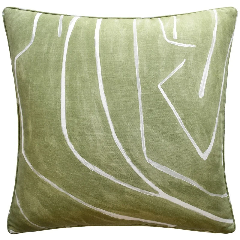 Round Pillows for Boho-Style InteriorsGraffito Fern Throw Pillow