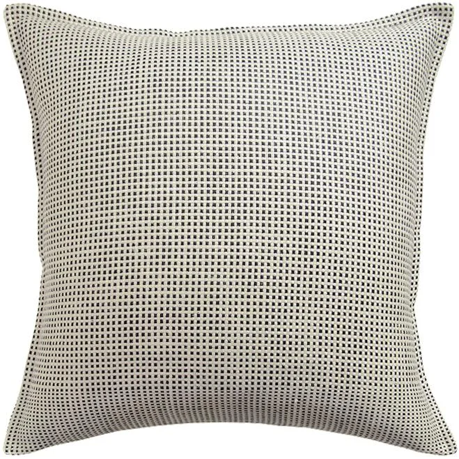 Hypoallergenic Pillows for Allergy SufferersKumano Weave Ivory & Onyx Pillow