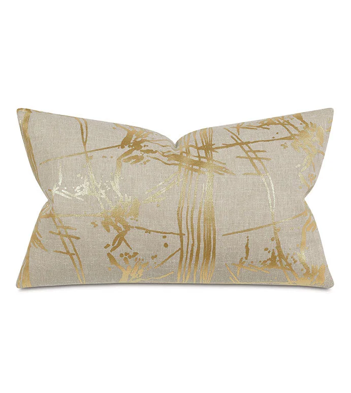 Down Alternative Pillows for Ethical ChoicesIthaca Painterly Decorative Pillow