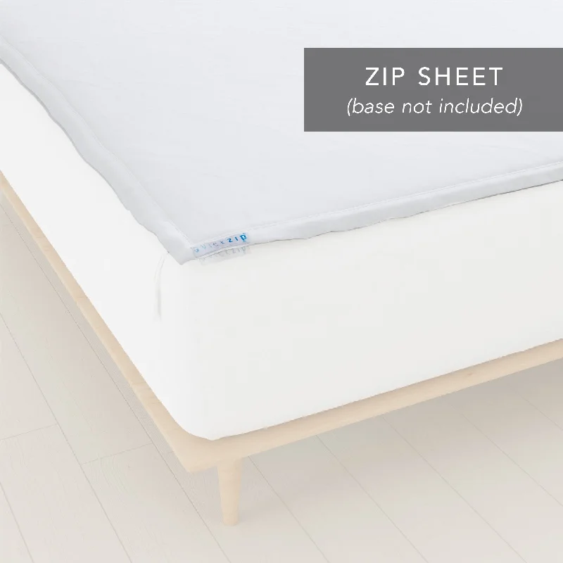 Quilted Cotton Sheets for a Warm and Inviting BedQuickZip Zip Sheets