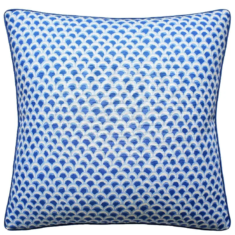 Back Support Pillows for Office ChairsPave Print Blue Decorative Pillow Ryan Studio