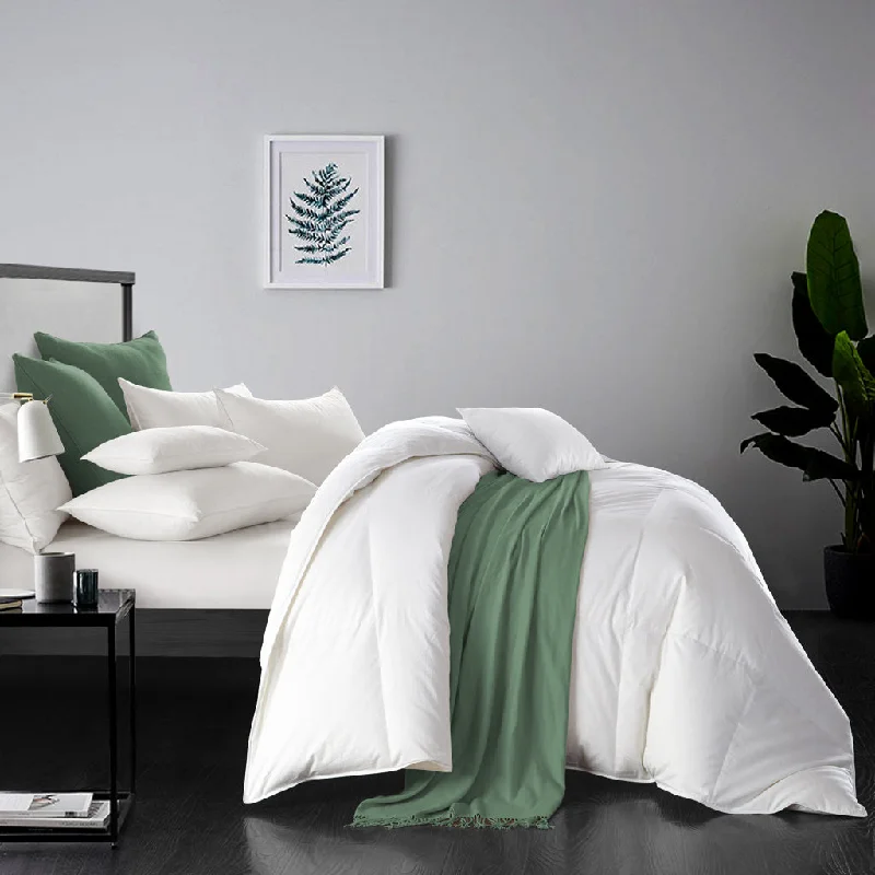 Full - size duvet covers suitable for full - sized beds in guest rooms or small bedrooms1867 Duvet -650+ Loft Canadian White Duck Down