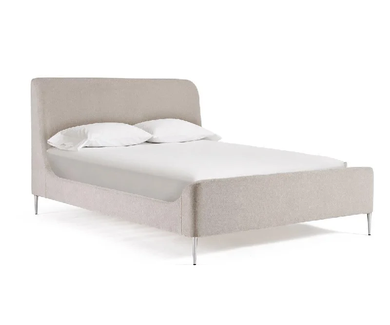 Polyester - foam mattresses for budget - friendly optionsAddie Upholstered Bed