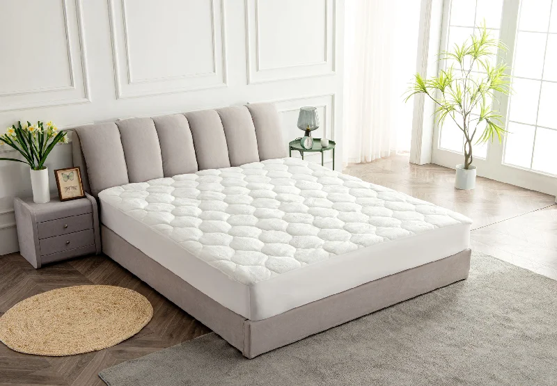 Queen - size mattresses for couples and standard bedroomsPremium Bamboo Mattress Pad