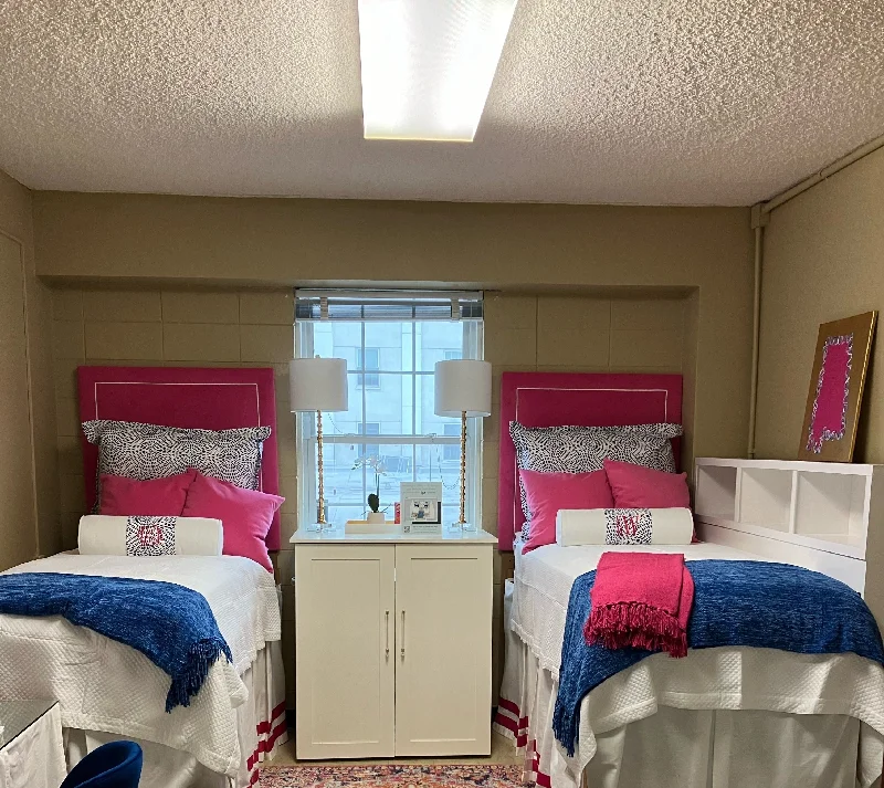 Bed skirts for beds with a canopy frameBed Shelf - White - Deliver to Ole Miss