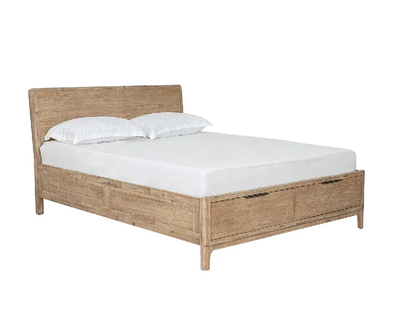 Queen - size mattresses for couples and standard bedroomsCamen Storage Bed