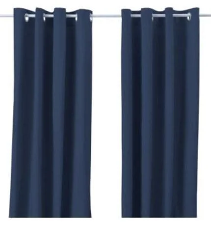 Bed skirts for beds with a solid - panel frameClean Slate Drapery Navy (Pair) - Design your own!