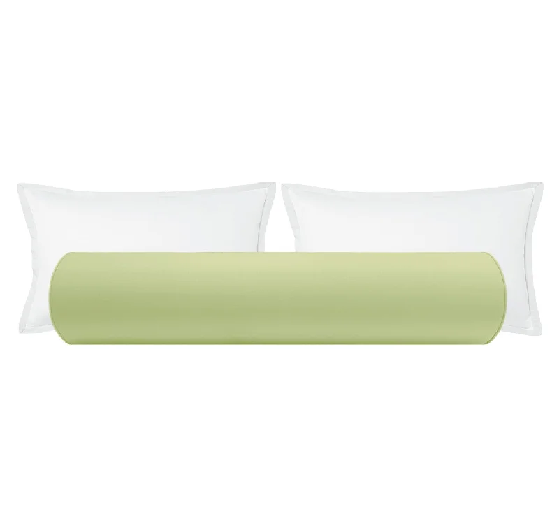 Bolsters for Gothic - Inspired Decor to Create a Mysterious AmbianceTHE BOLSTER :: CLASSIC LINEN // CELADON