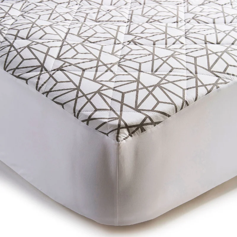 Queen - size mattresses for couples and standard bedroomsDe-Stress - Biocrystal® BCI Sustainable Cotton Mattress Protector