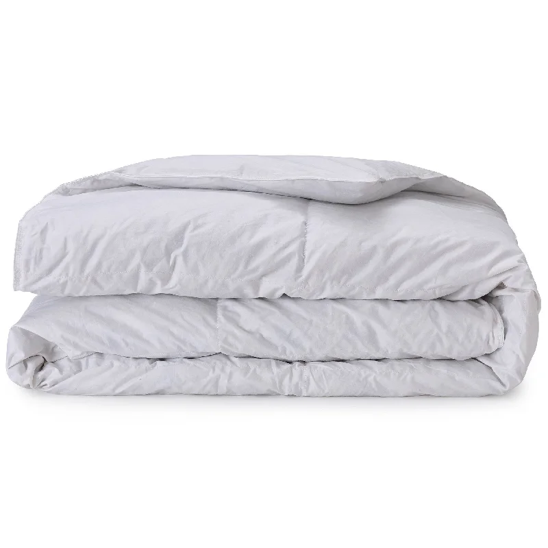 Zipper - closure duvet covers for easy removal and washingAmberg Winter Duvet [White]