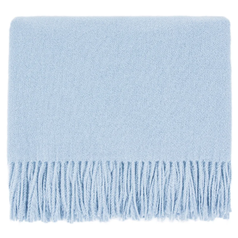 Bed skirts for beds with a slatted frameEdinburgh Throw - Powder Blue