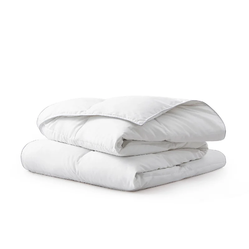 Microfiber - filled comforters that are lightweight and easy to care forPuredown Feather and Down Comforter