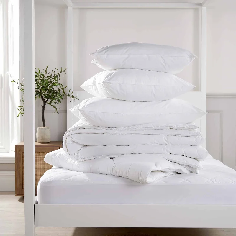 Machine - washable duvet covers for hassle - free cleaningFeather and Down 4.5 Tog Duvet