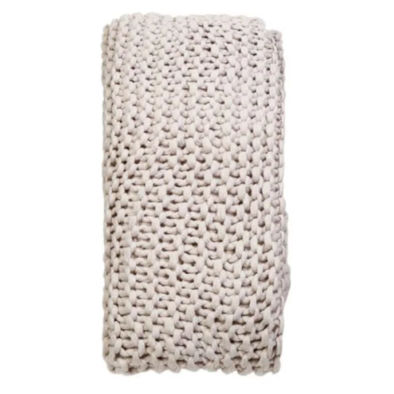 Microfiber blankets that are durable and easy to care forFinn Throw by Pom Pom at Home, Taupe