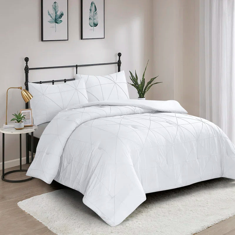 Microfiber - filled comforters that are lightweight and easy to care forHartford Comforter - White