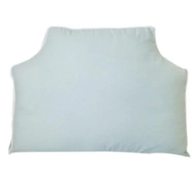 Bed skirts for beds with a solid - panel frameHeadboard Pillow - Spa Blue