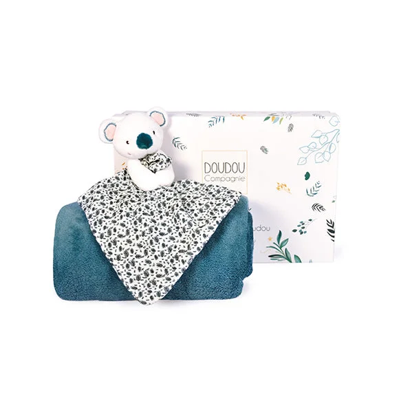 Rayon from bamboo blankets for a silky and breathable feelHistoire d'Ours Blanket Dou Dou Yoca Le Koala