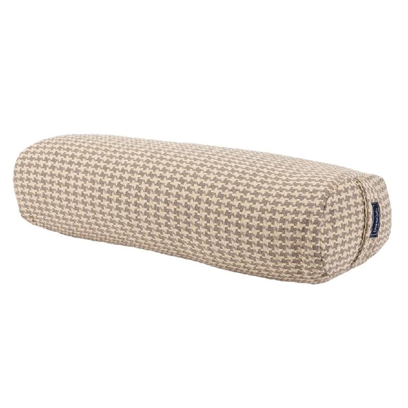 Bolsters for Sofa Beds to Enhance Comfort During UseHoundstooth Beige Bolster