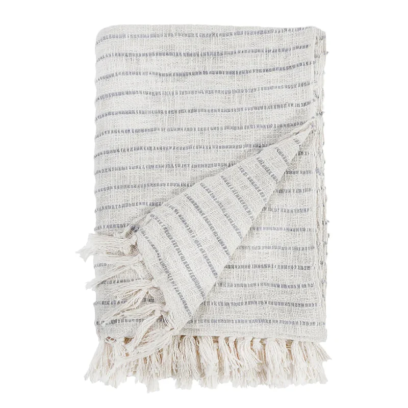 Recycled polyester blankets for an eco - conscious optionJojo Oversized Throw